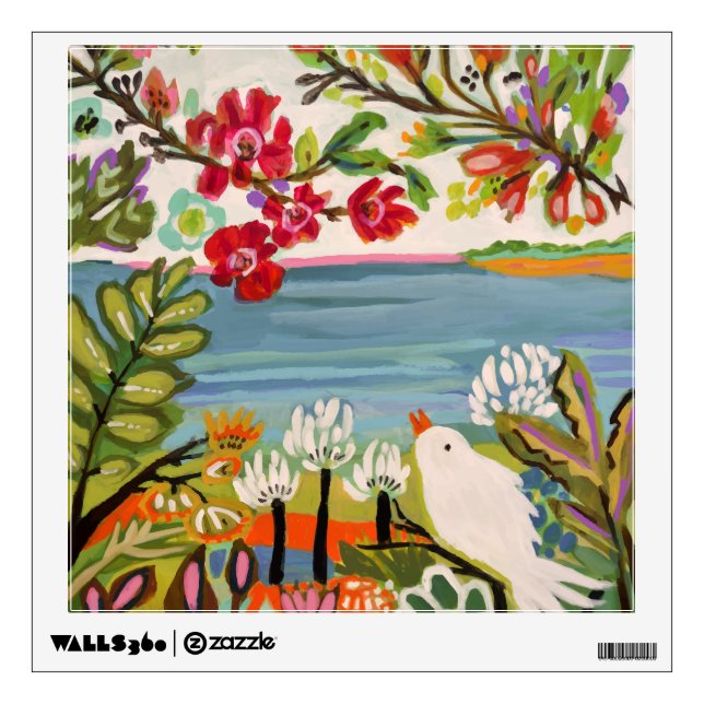 Birds in the Garden Wall Decal (Front)