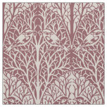 Birds in Thicket, Antique Rose Colors Fabric