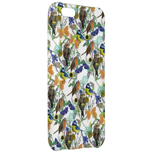 birds iPhone case (Back Right)