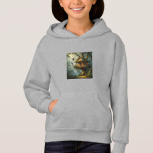 Birds Jungle Tree house painting  Hoodie