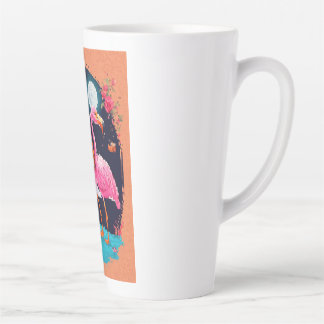 Birds Latte Mug
