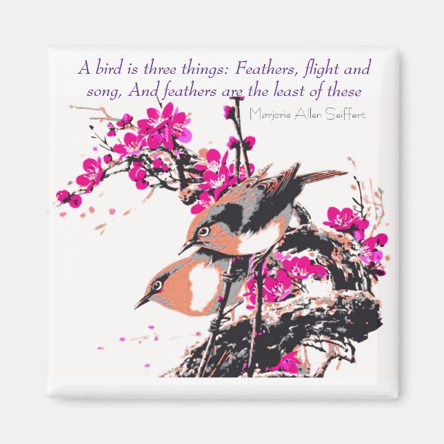 "Birds" Magnet (Front)