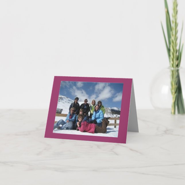 Birds Migrate South Card (Front)