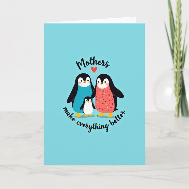 Birds Mothers Day Love Card (Front)