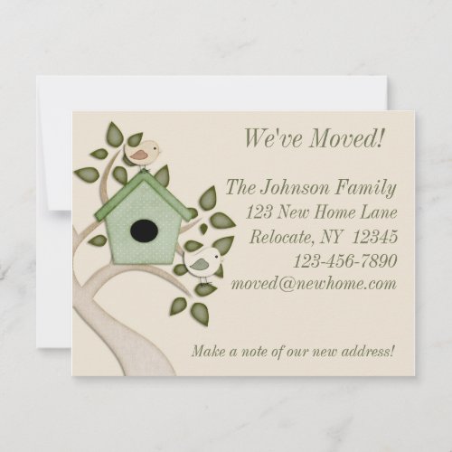 Birds Moving Announcement