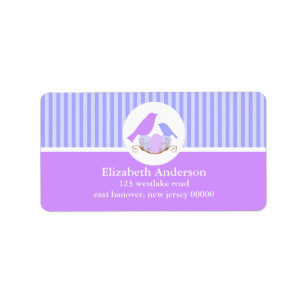 Birds Nest Address Labels