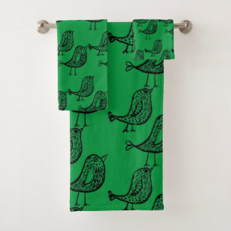 Birds of a Feather Bath Towel Set