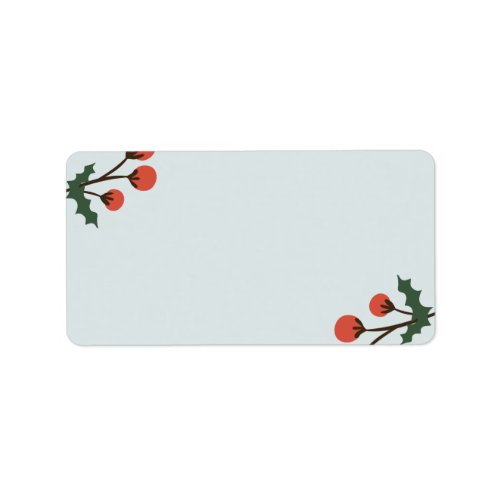 Birds of a Feather Blank Address Labels