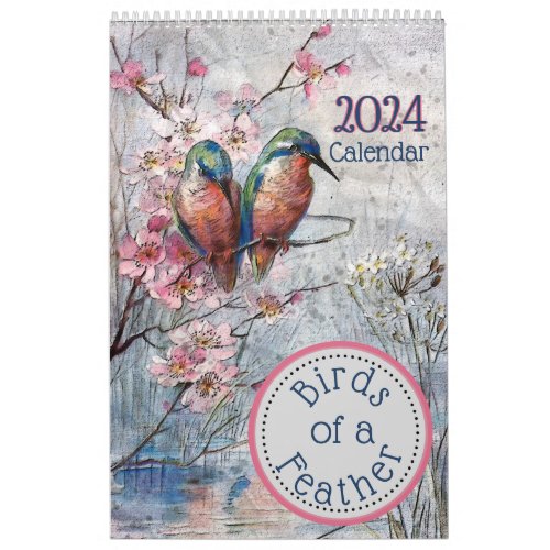 Birds of a Feather Calendar 2024