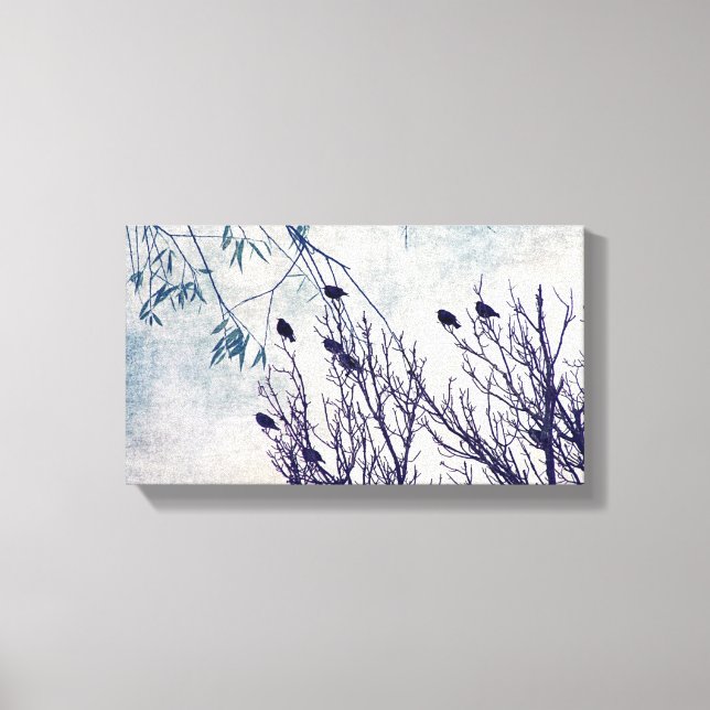 Birds of a Feather Flock Together Canvas Print (Front)