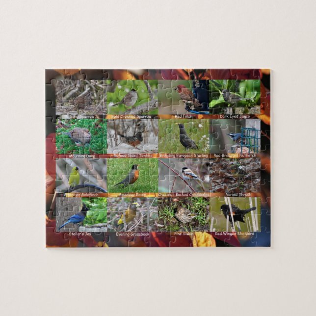 Birds of a Feather Flock Together Jigsaw Puzzle (Horizontal)