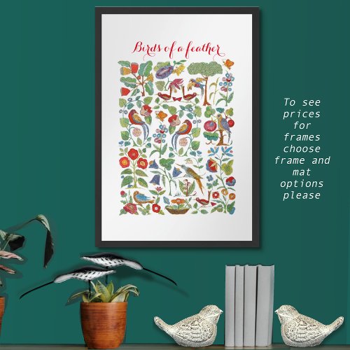 Birds of a Feather Poster