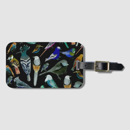 Birds Of America- Pets And Wild Birds Luggage Tag