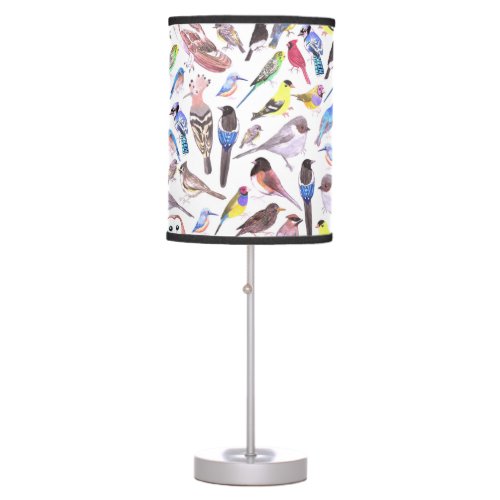 Birds of America_ pets and wild birds Table Lamp