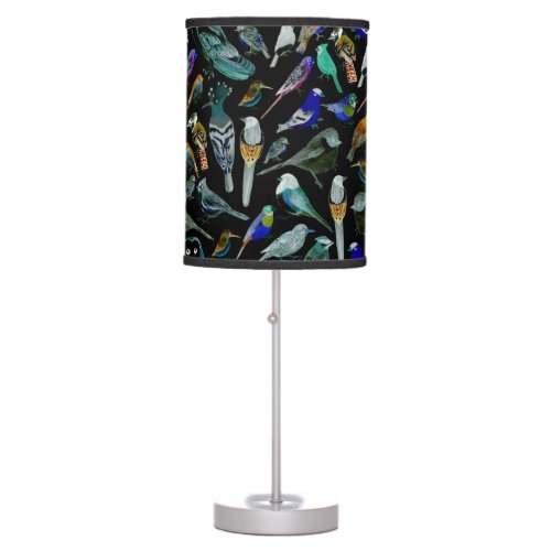 Birds of America_ pets and wild birds Table Lamp