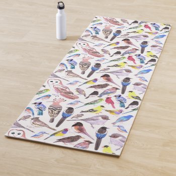 Birds Of America- Pets And Wild Birds Yoga Mat by ShawlinMohd at Zazzle