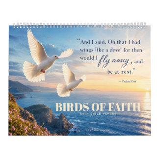 Birds of Faith Calendar - With Bible Verses