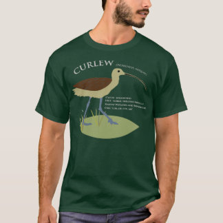 Birds of Ireland Curlew T-Shirt