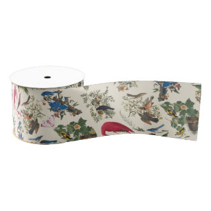 Birds of John James Audubon Grosgrain Ribbon