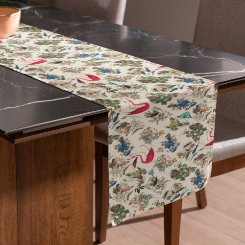 Birds of John James Audubon Short Table Runner