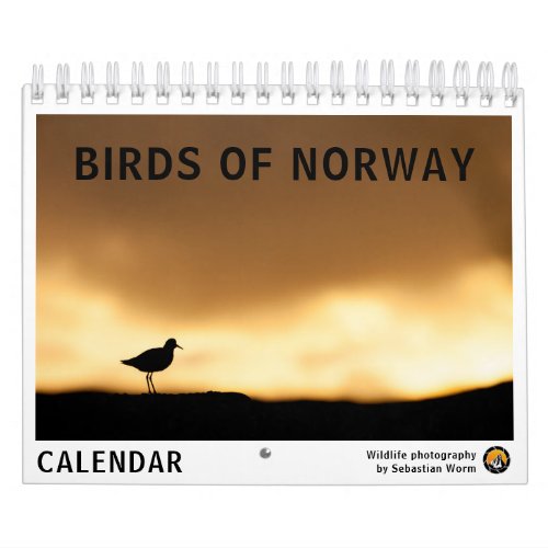 Birds of Norway 2025 Calendar