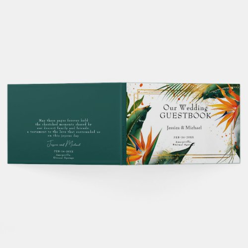 Birds of Paradise Bliss Guest Book