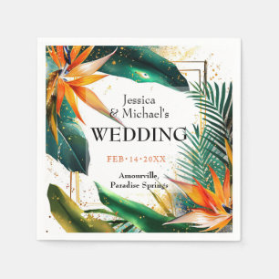 Birds of Paradise Bliss Napkins