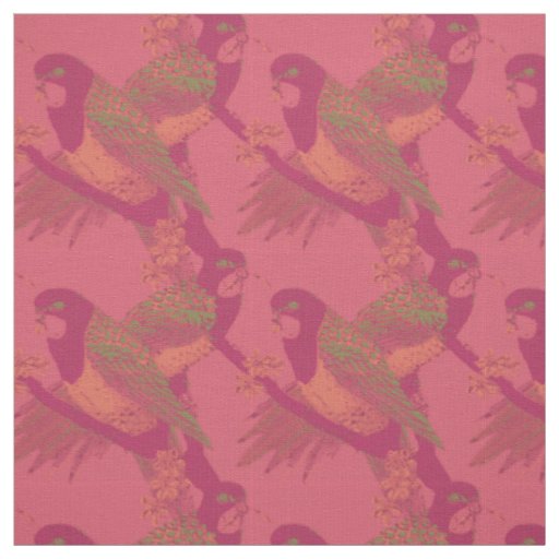 Birds of Paradise Designer Fabrics - Gifts Fabric