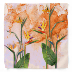 Birds of Paradise in Bloom Bandana