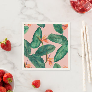 Birds of Paradise Napkin