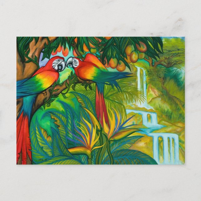 Birds of Paradise Postcard (Front)
