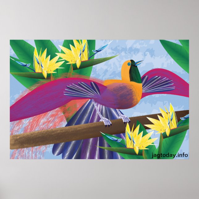 Birds of Paradise Poster (Front)
