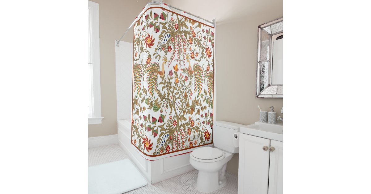 Birds Of Paradise Shower Curtain Zazzle Com
