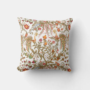 Birds of Paradise Throw Pillow