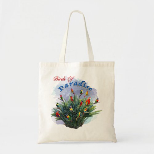Birds Of Paradise tote bag