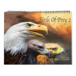 Birds Of Prey 2 Art Calendar