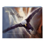 Birds Of Prey Art Calendar 2013