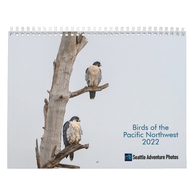 Birds of the Pacific Northwest 2022 Calendar (Cover)