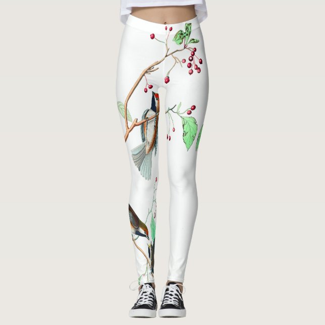 Birds on a Branch Leggings (Front)
