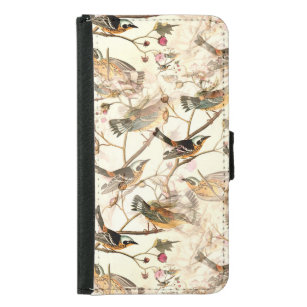 Birds on a Branch Samsung Galaxy S5 Wallet Case