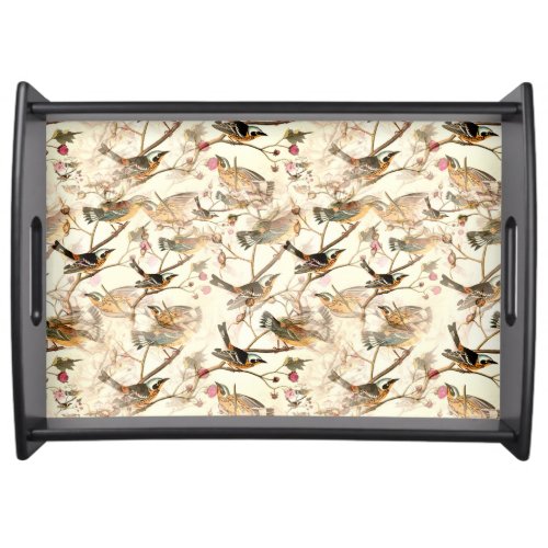 Birds on a Branch Serving Tray