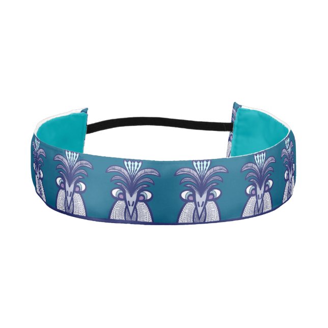 Birds on a Line Athletic Headband (Front)