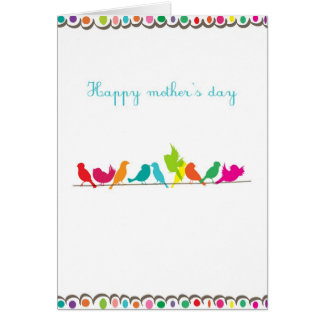 birds on a line cards