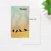 Birds on a wire (Desk)