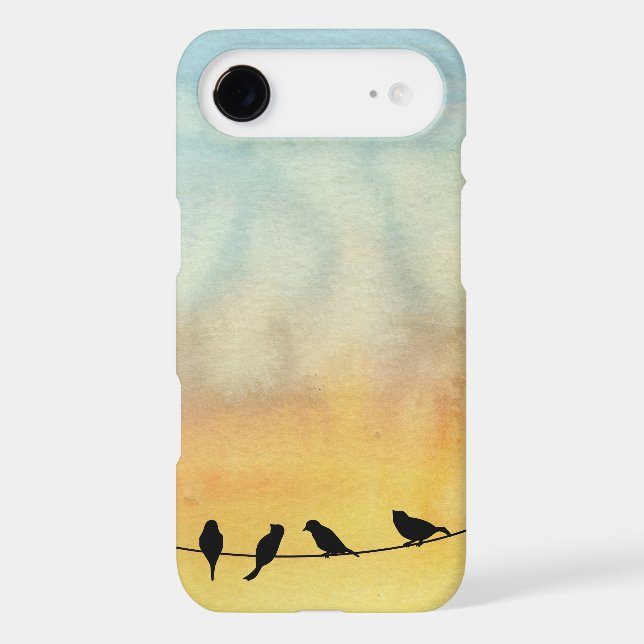 Birds on a wire Case-Mate iPhone case (Back)
