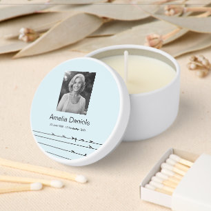 Birds on a Wire Celebration Of Life Mini Candle Favors