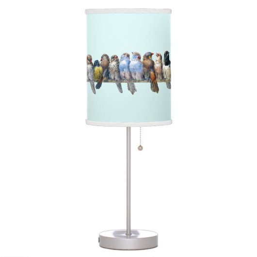 Birds on a Wire Table Lamp (Left)
