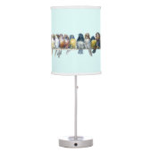 Birds on a Wire Table Lamp (Back)