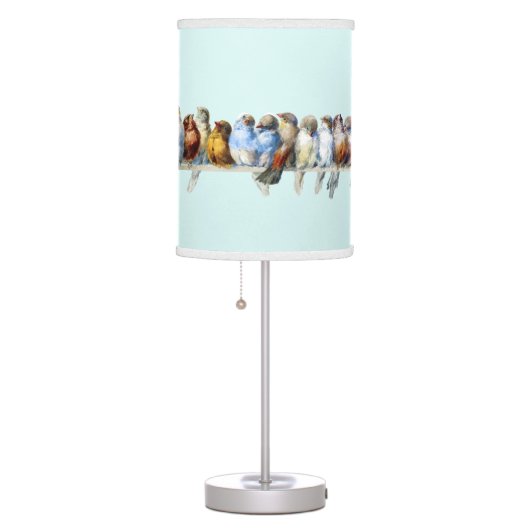 Birds on a Wire Table Lamp (Right)
