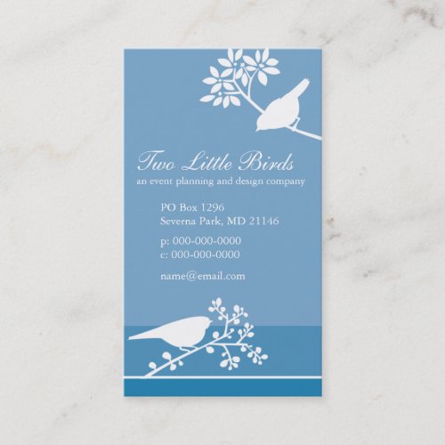 Birds on Branches Business Cards